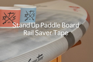 sup board rail saver tape blau rot SUP